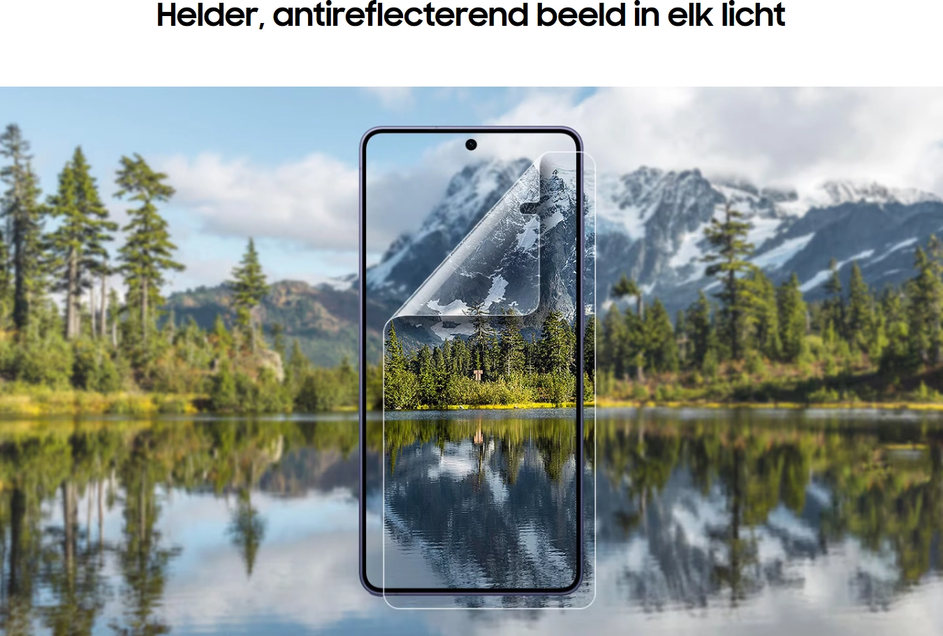 Originele Samsung Galaxy S26 Ultra Screen Protector Display Folie (2-Pack) afbeelding 4