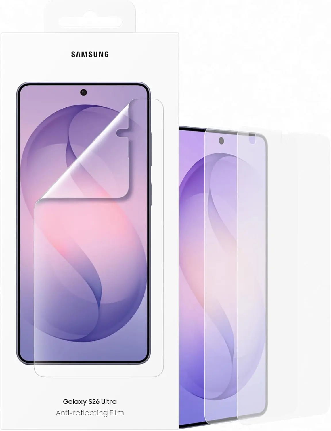 Originele Samsung Galaxy S26 Ultra Screen Protector Display Folie (2-Pack) afbeelding 1