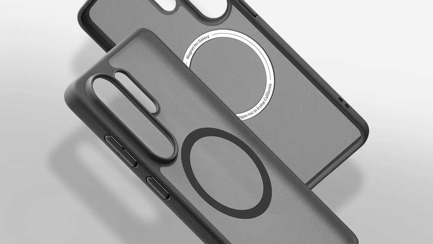 Spigen Capella Magnet Case Samsung Galaxy S26 Ultra Hoesje Back Cover Zwart afbeelding 5