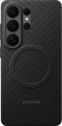 Origineel Samsung Galaxy S26 Ultra Hoesje Carbon Magnet Back Cover Zwart afbeelding