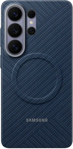 Origineel Samsung Samsung S26 Ultra Hoesje Carbon Magnet Back Cover Blauw afbeelding 1