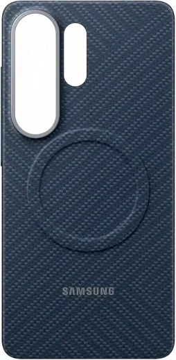 Origineel Samsung Samsung S26 Ultra Hoesje Carbon Magnet Back Cover Blauw afbeelding 3