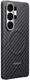 Origineel Samsung Galaxy S26 Ultra Hoesje Carbon Magnet Back Cover Grijs afbeelding 2