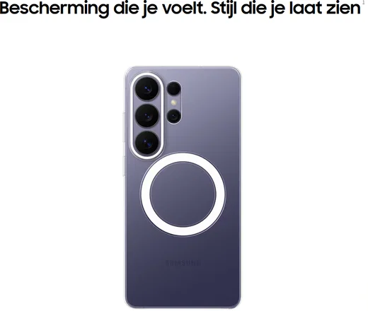 Origineel Samsung Galaxy S26 Ultra Hoesje Clear Magnet Case Transparant afbeelding 4