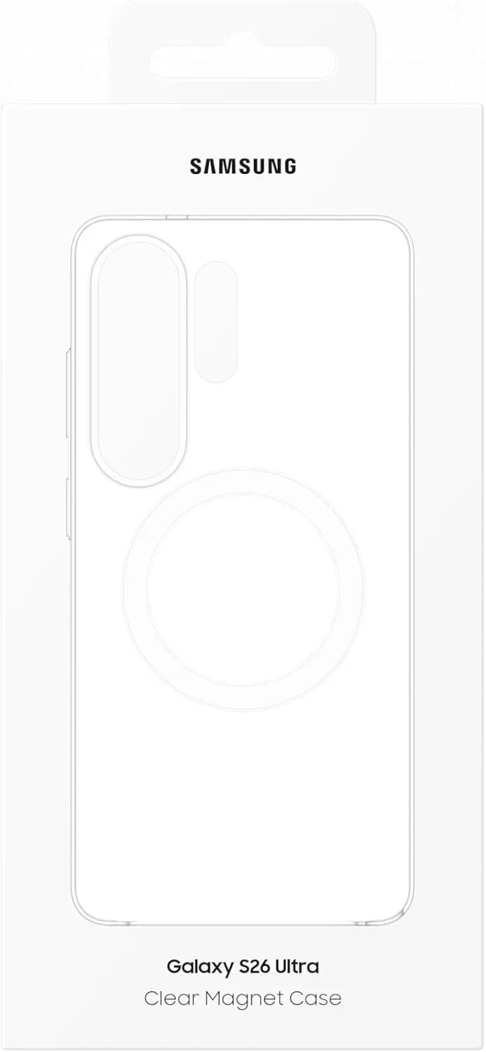 Origineel Samsung Galaxy S26 Ultra Hoesje Clear Magnet Case Transparant afbeelding 5