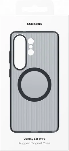 Origineel Samsung Galaxy S26 Ultra Hoesje Magnet Rugged Case Zwart afbeelding 7