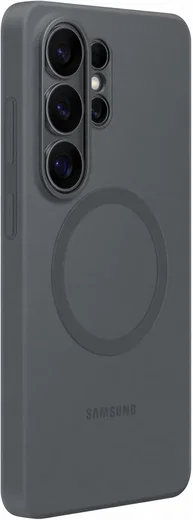 Origineel Samsung Galaxy S26 Ultra Hoesje Siliconen Magnet Back Cover Zwart afbeelding 2