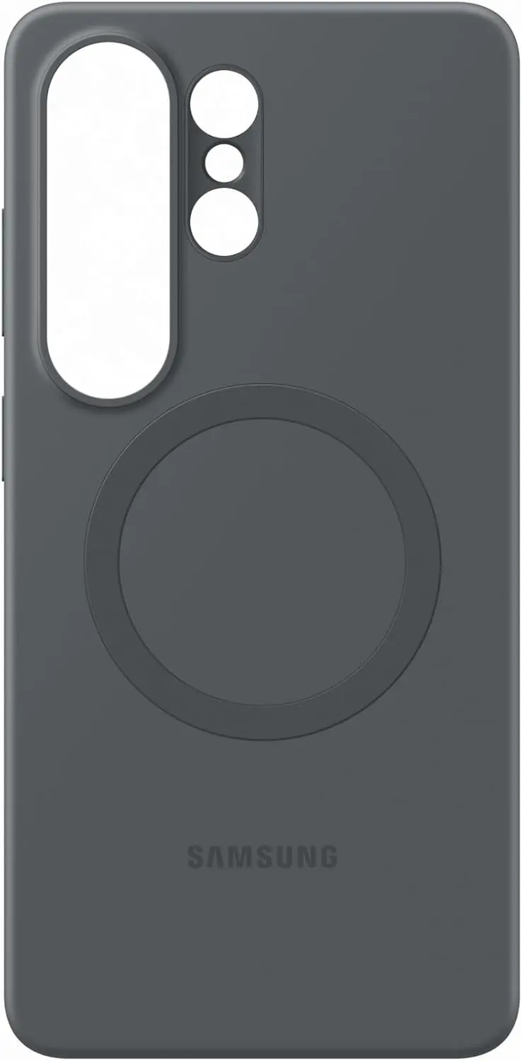 Origineel Samsung Galaxy S26 Ultra Hoesje Siliconen Magnet Back Cover Zwart afbeelding 5