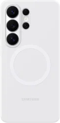 Origineel Samsung Galaxy S26 Ultra Hoesje Siliconen Magnet Back Cover Wit afbeelding