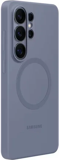 Origineel Samsung Galaxy S26 Ultra Hoesje Siliconen Magnet Back Cover Paars afbeelding 2