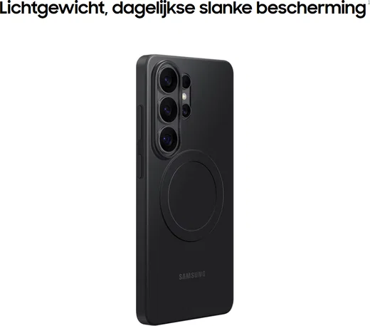 Origineel Samsung Galaxy S26 Ultra Hoesje Slim Magnet Back Cover Zwart afbeelding 4