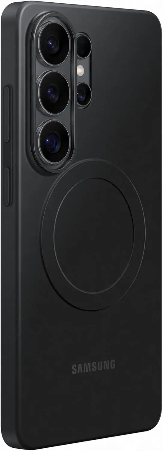 Origineel Samsung Galaxy S26 Ultra Hoesje Slim Magnet Back Cover Zwart afbeelding 2