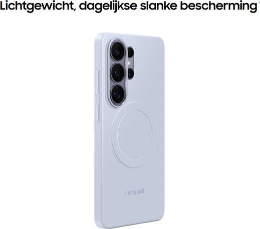 Origineel Samsung Galaxy S26 Ultra Hoesje Slim Magnet Back Cover Paars afbeelding 4