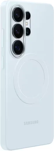 Origineel Samsung Galaxy S26 Ultra Hoesje Slim Magnet Back Cover Lichtblauw afbeelding 2