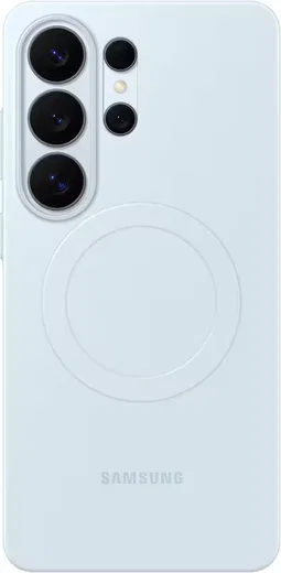 Origineel Samsung Galaxy S26 Ultra Hoesje Slim Magnet Back Cover Lichtblauw afbeelding 1