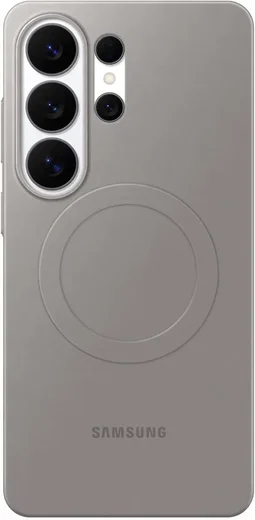 Origineel Samsung Galaxy S26 Ultra Hoesje Slim Magnet Back Cover Grijs afbeelding 1
