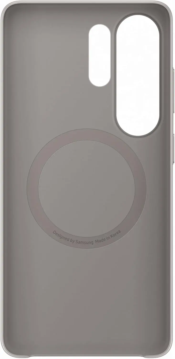 Origineel Samsung Galaxy S26 Ultra Hoesje Slim Magnet Back Cover Grijs afbeelding 5