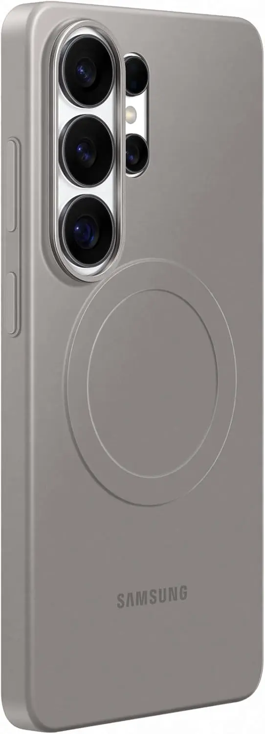Origineel Samsung Galaxy S26 Ultra Hoesje Slim Magnet Back Cover Grijs afbeelding 2