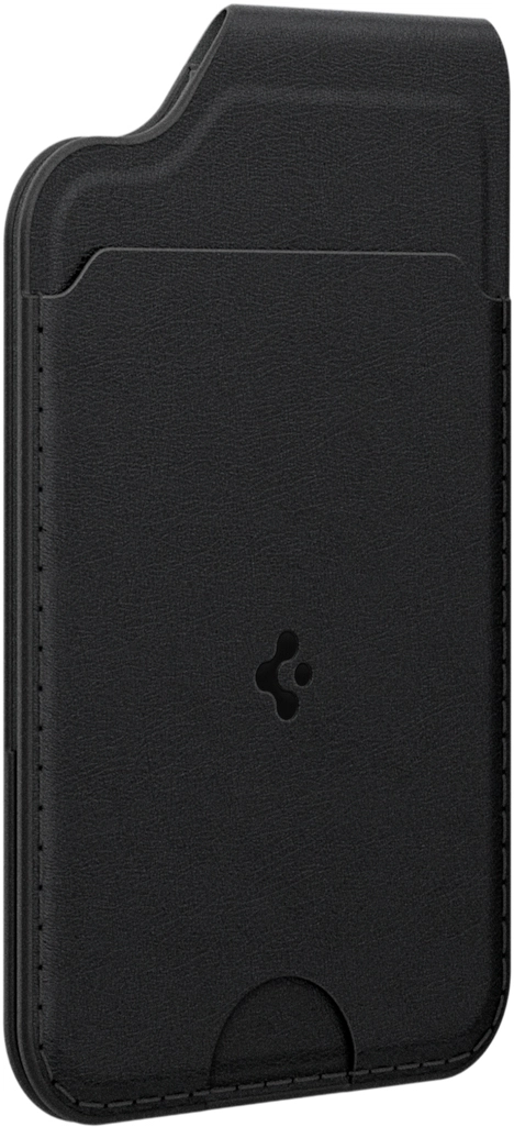 Origineel Samsung x Spigen Valentinus S Pasjeshouder Vegan Leer Zwart afbeelding 2