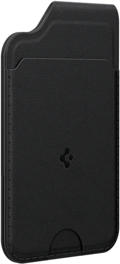 Origineel Samsung x Spigen Valentinus S Pasjeshouder Vegan Leer Zwart afbeelding 2