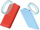 Origineel Samsung Magnetische Pasjeshouder / Kaarthouder voor Twee Pasjes Blauw afbeelding 4