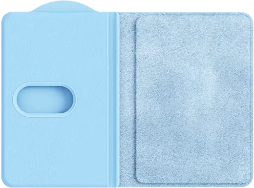Origineel Samsung Magnetische Pasjeshouder / Kaarthouder voor Twee Pasjes Blauw afbeelding 1
