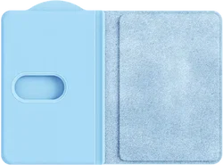 Origineel Samsung Magnetische Pasjeshouder / Kaarthouder voor Twee Pasjes Blauw afbeelding