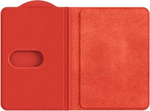 Origineel Samsung Magnetische Pasjeshouder / Kaarthouder voor Twee Pasjes Rood afbeelding 1