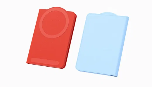Origineel Samsung Magnetische Pasjeshouder / Kaarthouder voor Twee Pasjes Rood afbeelding 6