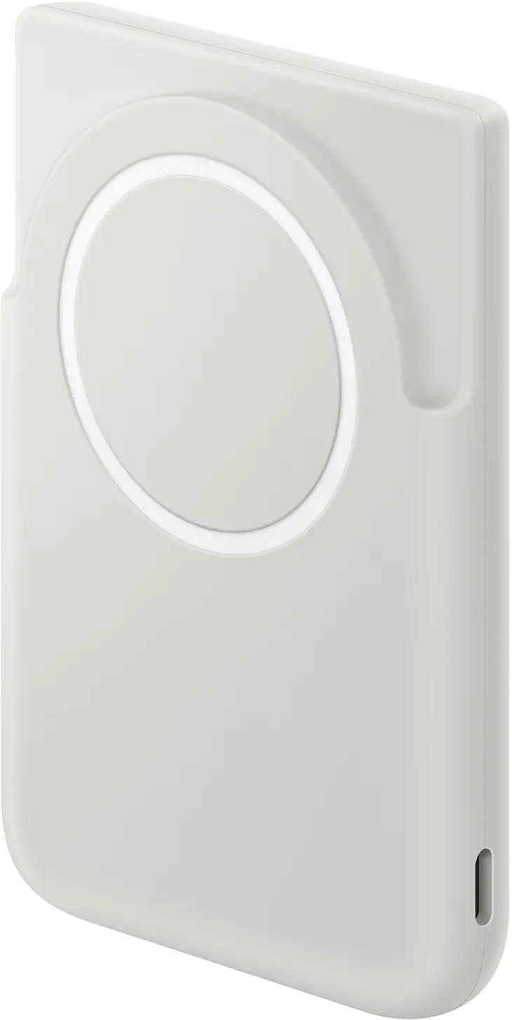 Originele Samsung Magnet Wireless Battery Draadloze Powerbank 5.000 mAh Grijs afbeelding 2