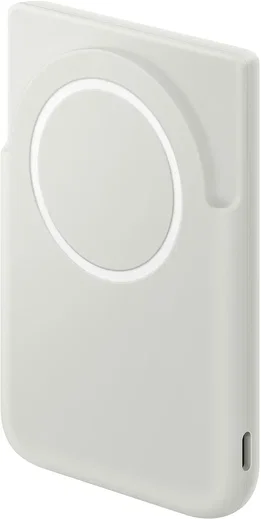 Originele Samsung Magnet Wireless Battery Draadloze Powerbank 5.000 mAh Grijs afbeelding 2