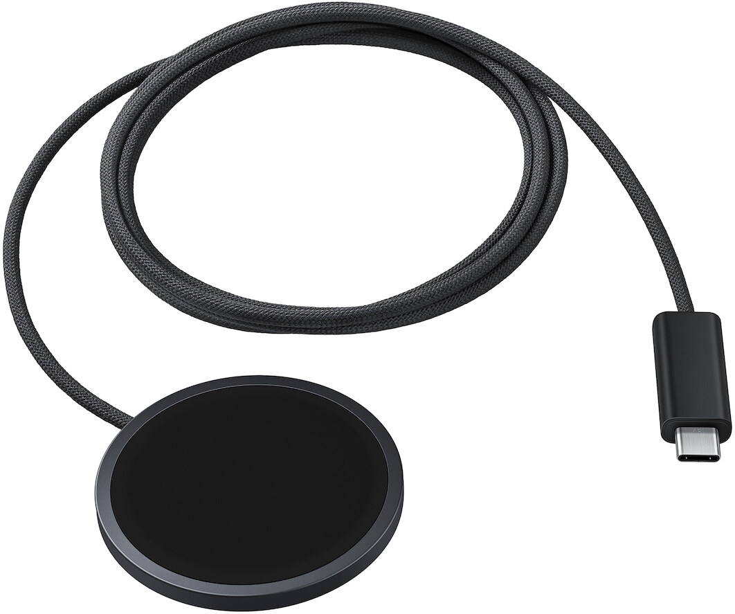 Originele Samsung Magnet Wireless Charger Qi2 25W Draadloze Oplader 1.5M Zwart afbeelding 4