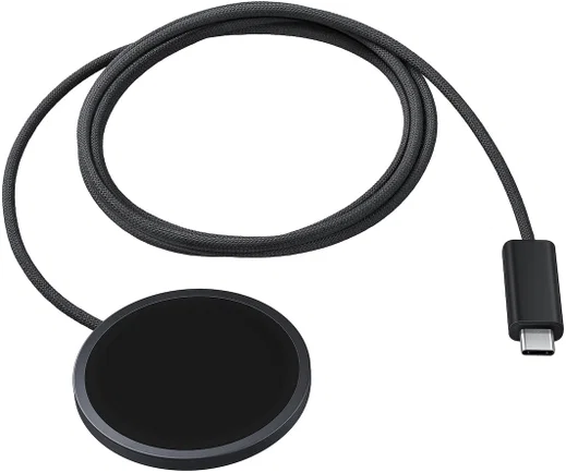 Originele Samsung Magnet Wireless Charger Qi2 25W Draadloze Oplader 1.5M Zwart afbeelding 4