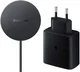 Originele Samsung 25W Draadloze Magnetische Oplader met 45W Power Adapter Zwart afbeelding 1