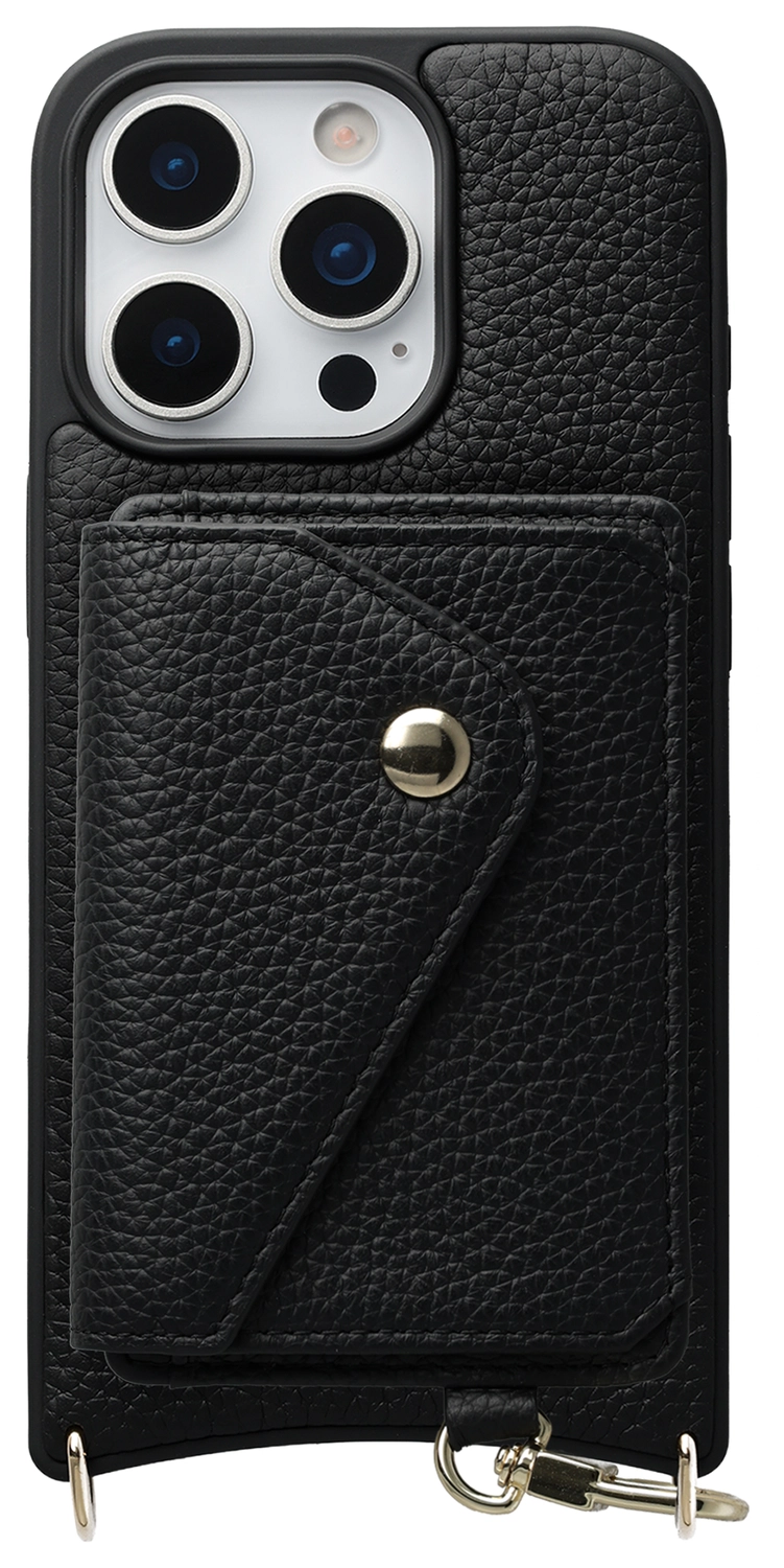 AVY Apple iPhone 16 Pro - Classic Kit - Leather Zwart afbeelding 1