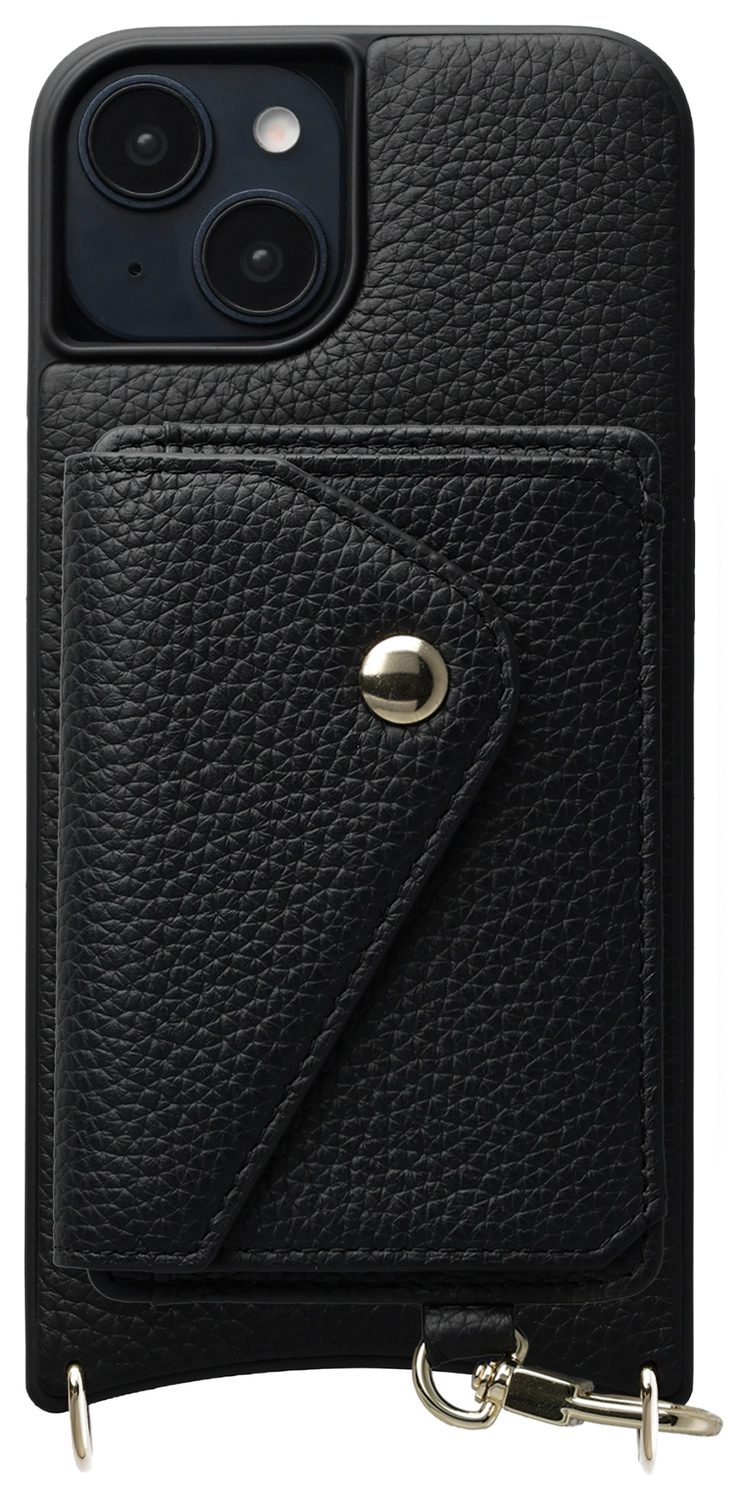 AVY Apple iPhone 14 / 13 - Classic Kit - Leather Zwart afbeelding 1