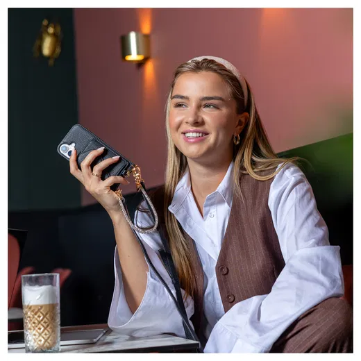 AVY Apple iPhone 14 Pro - Classic Kit - Leather Zwart afbeelding 4