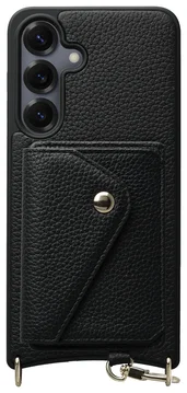 AVY Samsung Galaxy S25 Plus / S24 Plus - Classic Kit - Leather Zwart