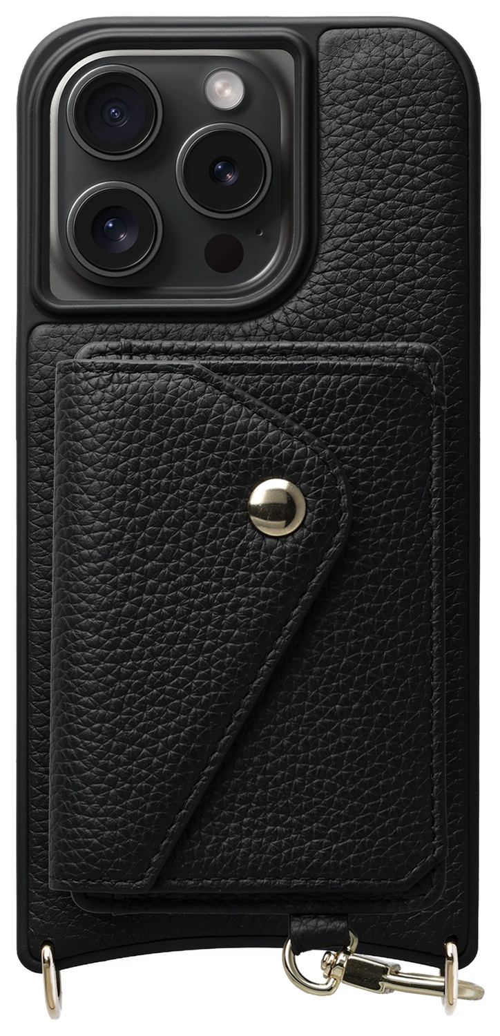 AVY Apple iPhone 15 Pro Max - Classic Kit - Leather Zwart afbeelding 1