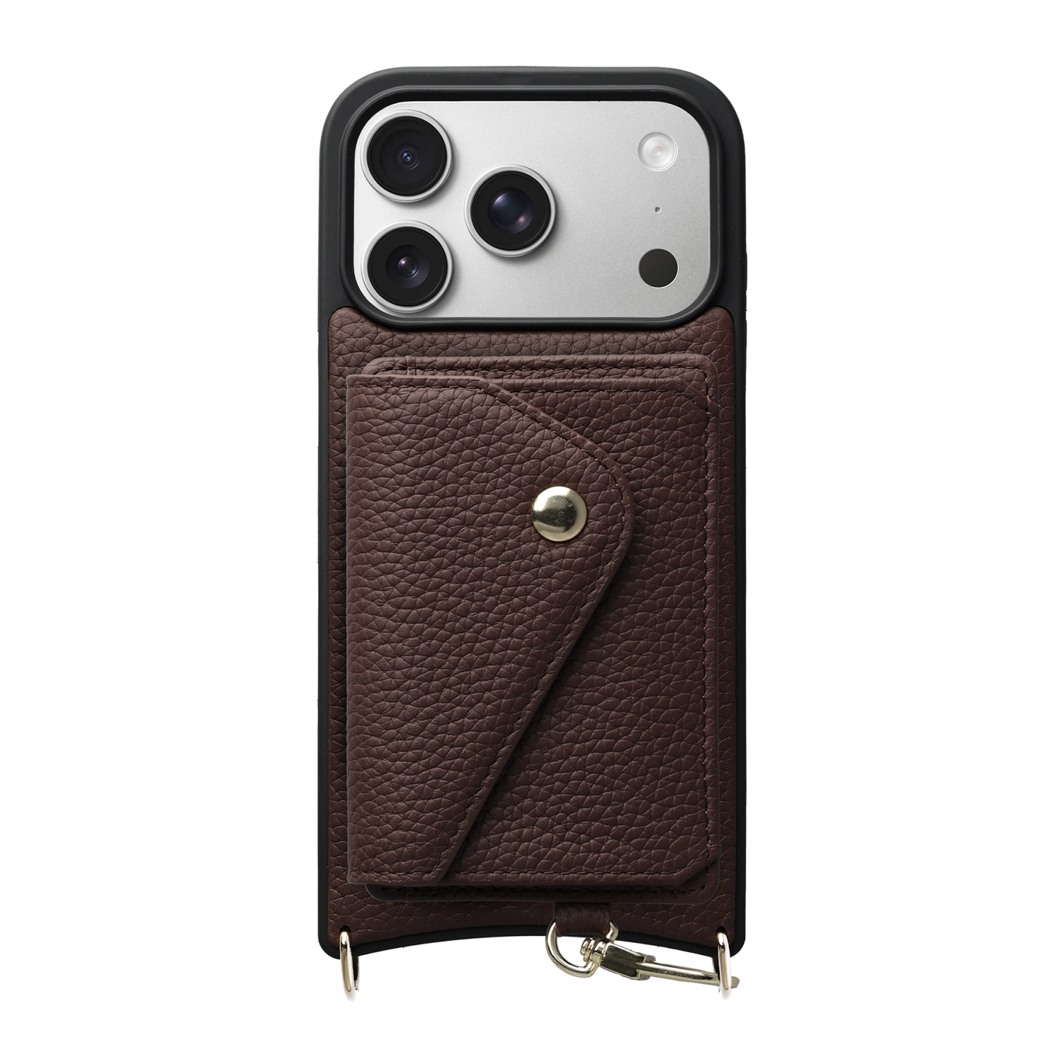 AVY Apple iPhone 17 Pro - Classic Kit - Leather Chocolate afbeelding 1