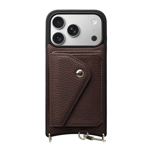 AVY Apple iPhone 17 Pro - Classic Kit - Leather Chocolate afbeelding 1