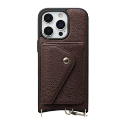 AVY Apple iPhone 16 Pro - Classic Kit - Leather Chocolate afbeelding