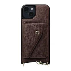 AVY Apple iPhone 15 - Classic Kit - Leather Chocolate afbeelding