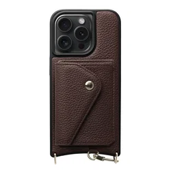 AVY Apple iPhone 15 Pro - Classic Kit - Leather Chocolate afbeelding