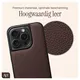 AVY Apple iPhone 14 Pro - Classic Kit - Leather Chocolate afbeelding 5