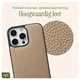 AVY Apple iPhone 16 Pro Max - Classic Kit - Leather Beige afbeelding 6