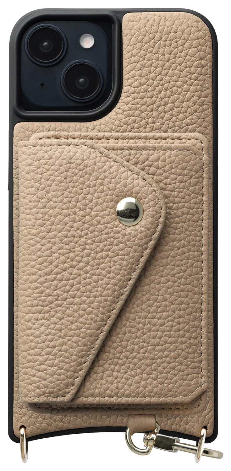 AVY Apple iPhone 15 - Classic Kit - Leather Beige afbeelding 1