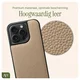 AVY Apple iPhone 15 Pro - Classic Kit - Leather Beige afbeelding 6