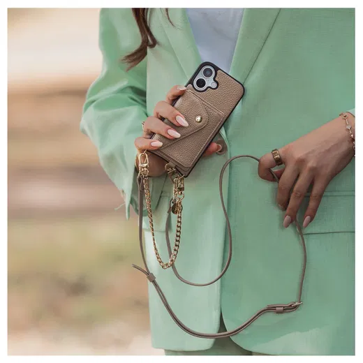 AVY Apple iPhone 14 Pro - Classic Kit - Leather Beige afbeelding 2