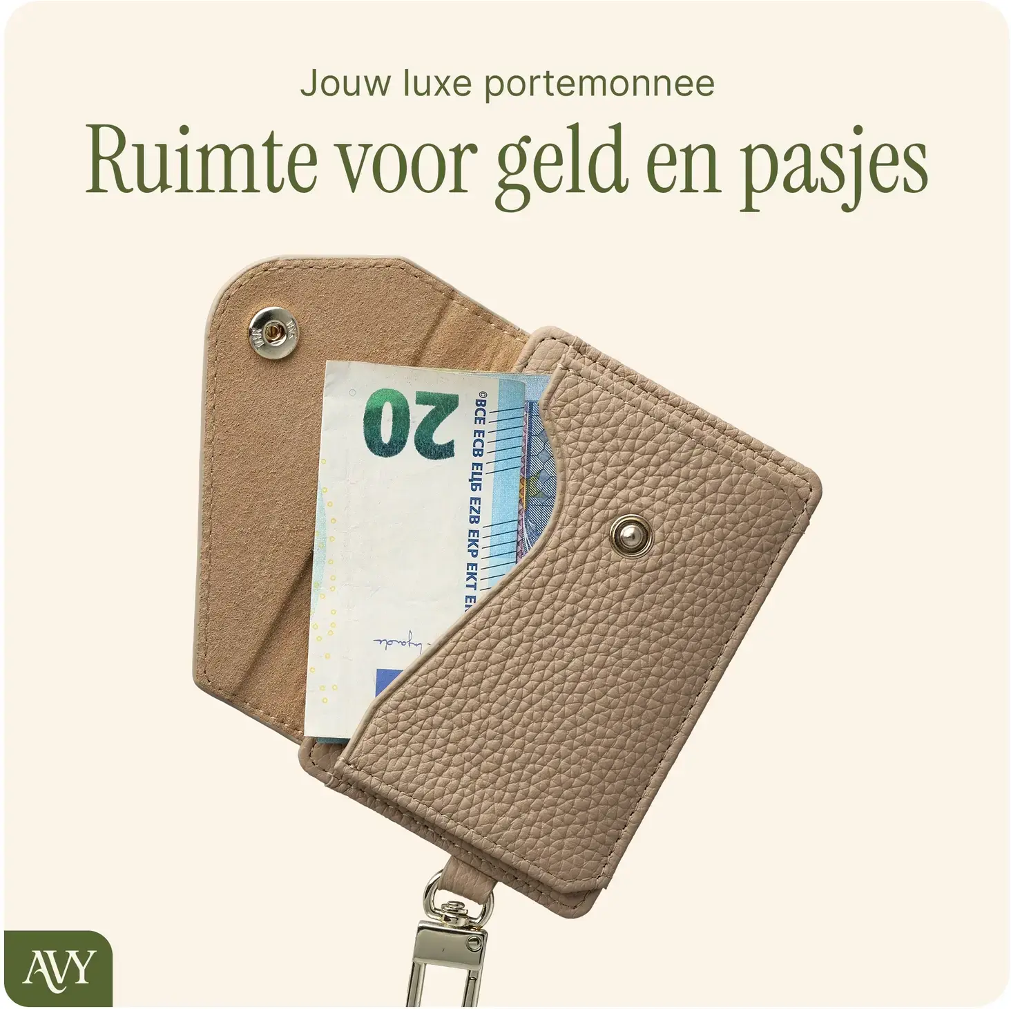 AVY Samsung Galaxy S26 - Classic Kit - Leather Beige afbeelding 8
